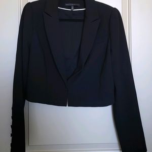 White house Black Market Cropped Blazer
